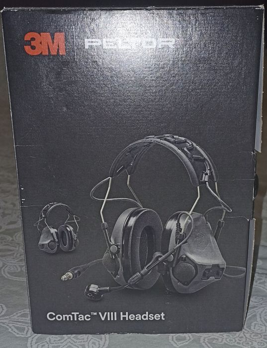 Тактичні навушники військові 3M™ PELTOR™ ComTac VIII MT14H418A-02 GN
