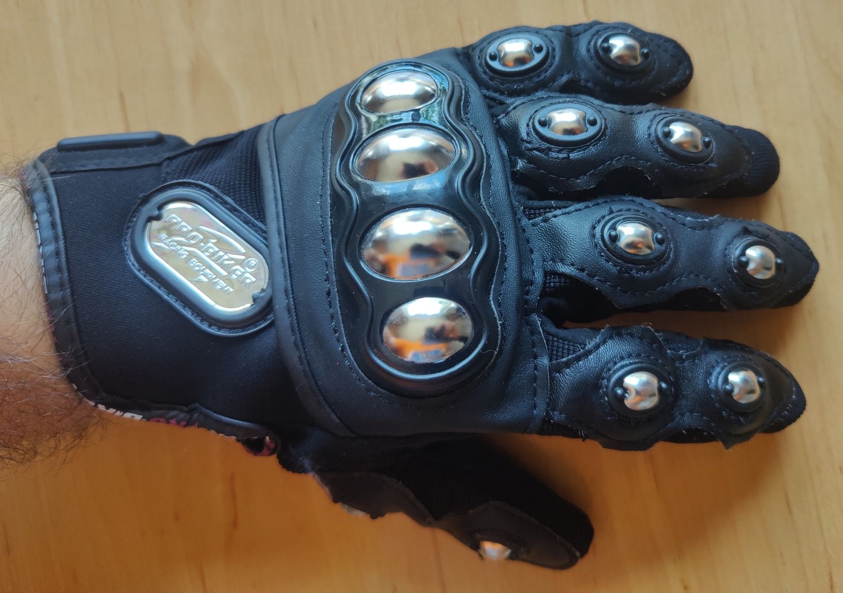 Rękawice rowerowe motocyklowe ProBiker. Nowe L