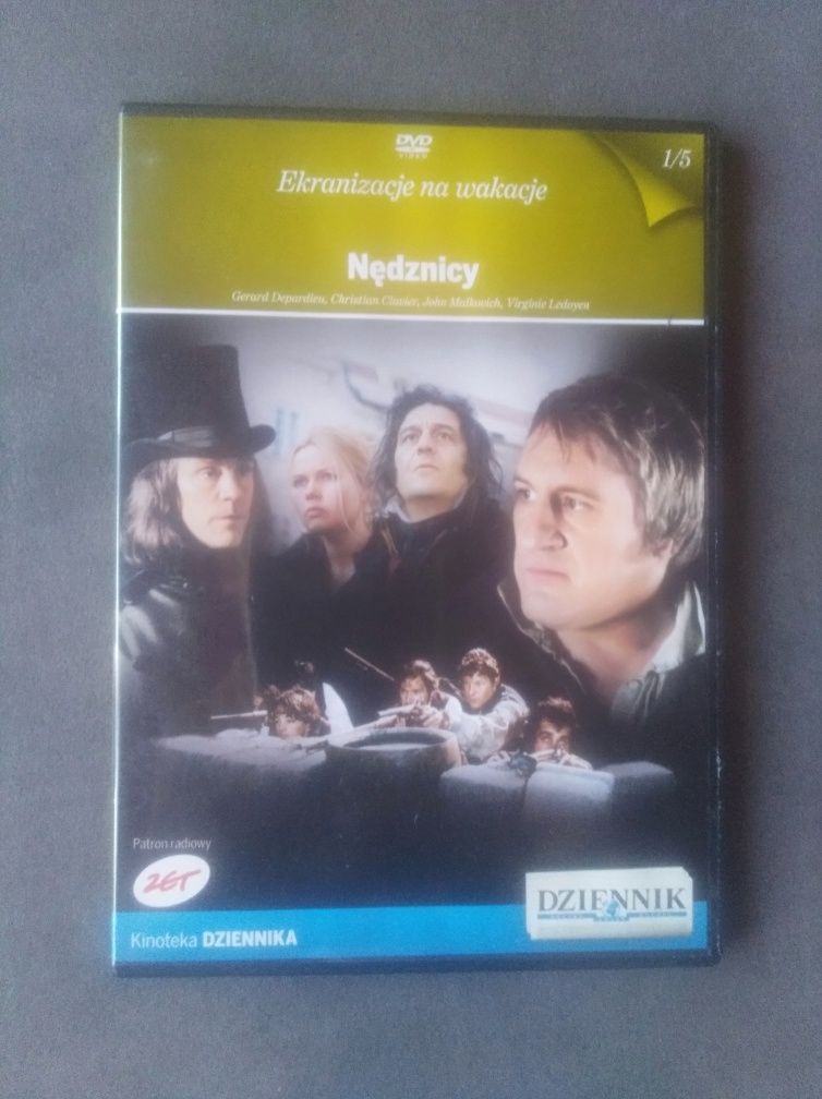 Nędznicy Gerard Depardieu John Malkovich DVD