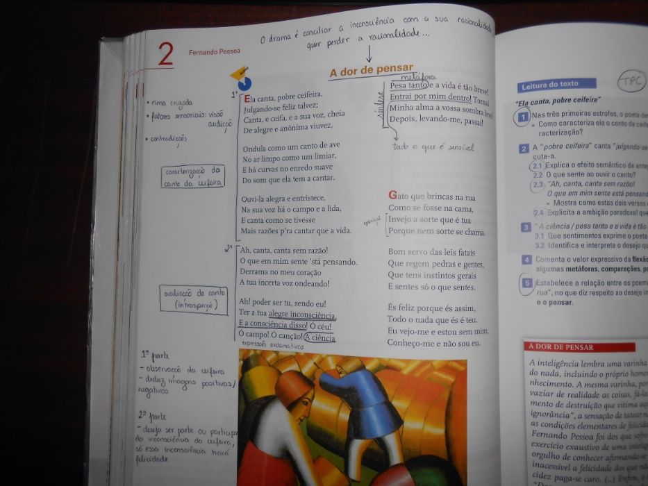 Livro Português Plural 11 (ou 12) + Caderno Atividades (ver descrição)