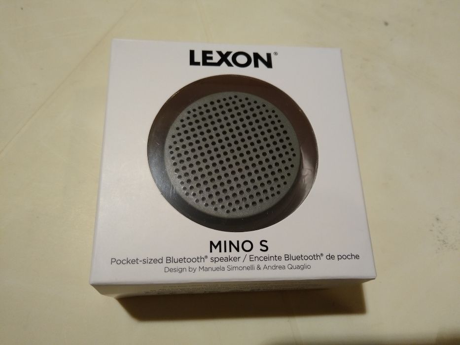 Głośnik Lexon Mino S - bluetooth - 3W - selfie - hands free - kakhi