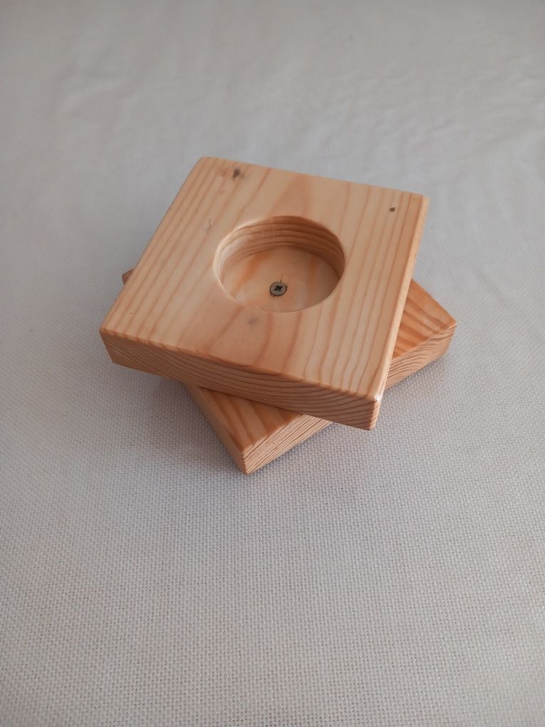 Suporte vela - artesanato