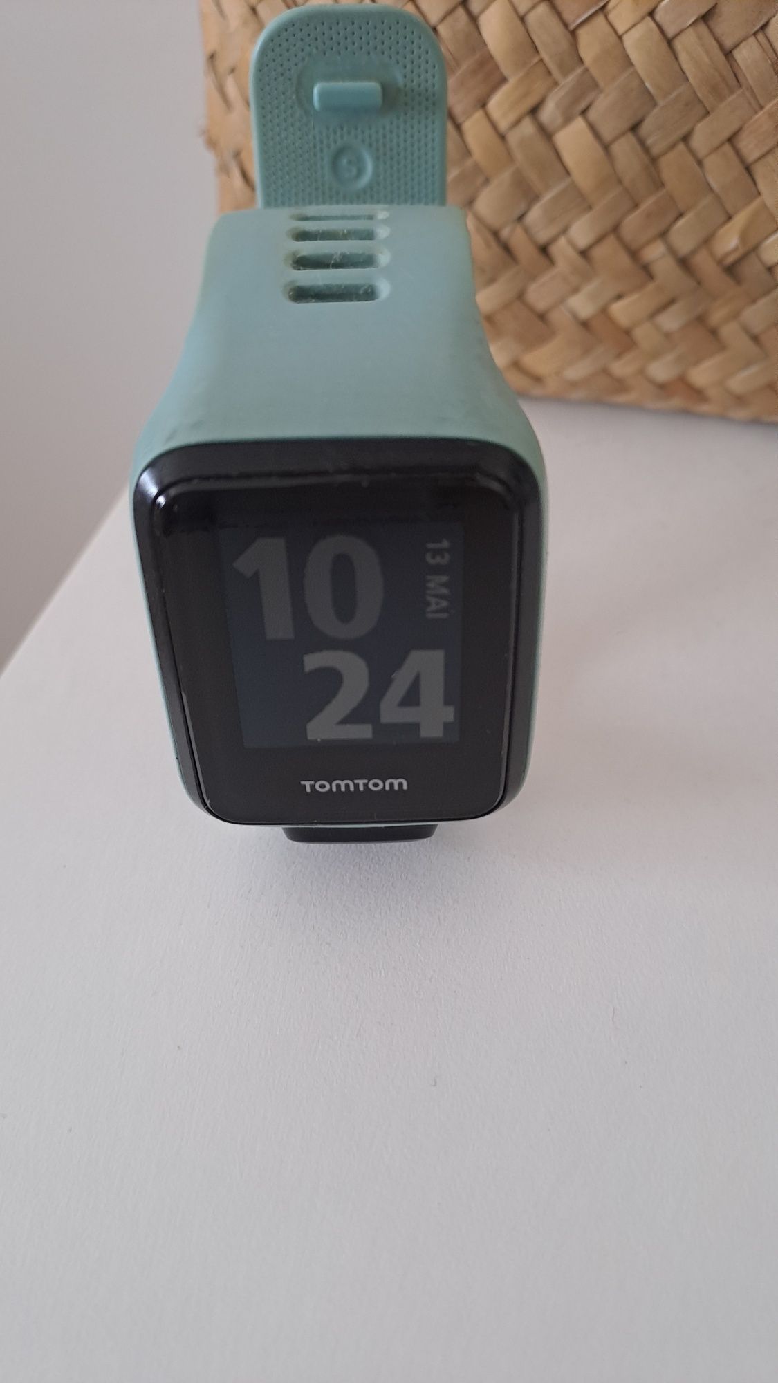 Relógio TomTom Versão 1.764 - Com Bracelete Azul e Carregador!