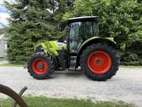 Claas Arion 650 tuz wom pneumatyka ciagnik rolniczy