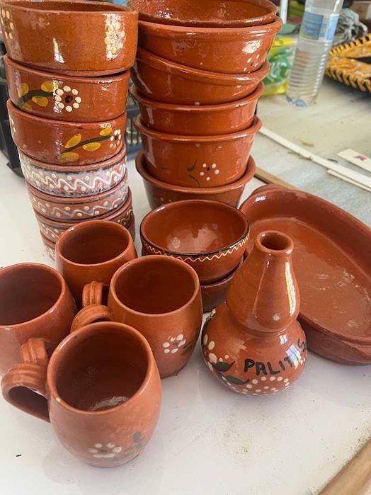 Louça de barro tradicional