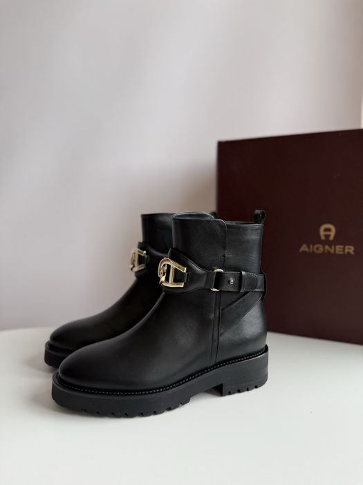 Черевики Ботильйони жіночі Aigner 37р