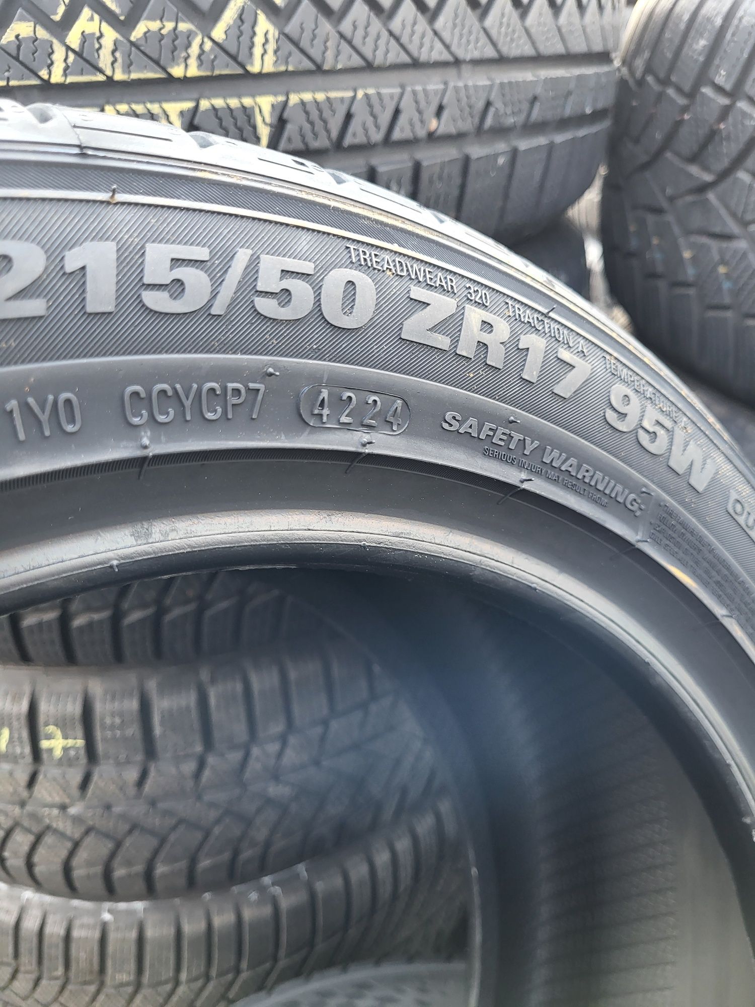 Opony letnie 215/50ZR17 95W Kumho Ecsta PS71 MONTAŻ ! FV!