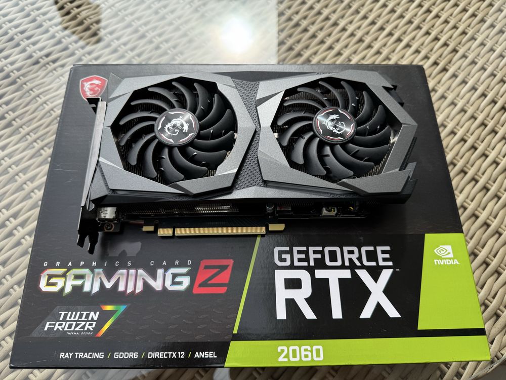 MSI GeForce RTX 2060 Gaming Z 6GB GDDR6 – Impecável