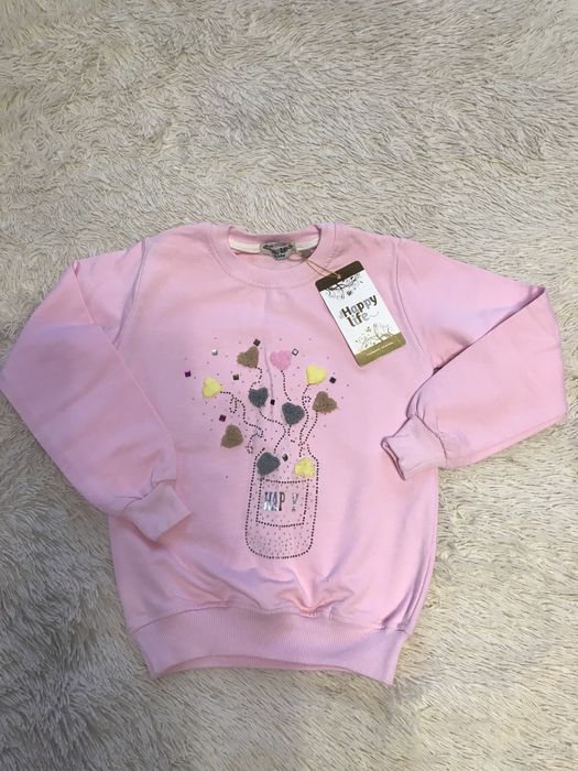 Кофтинка утеплена для дівчинки 98-104