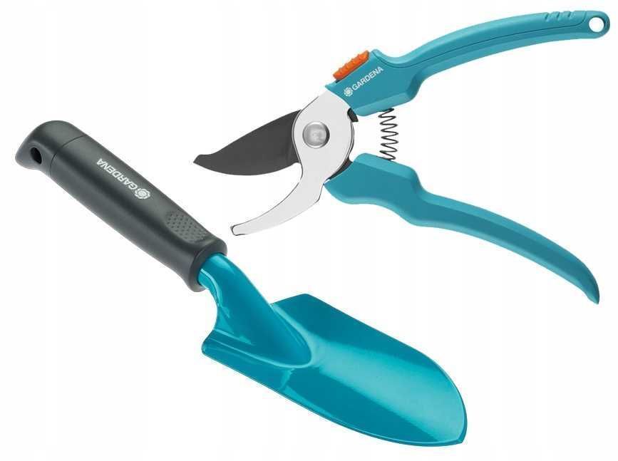 Zestaw Gardena Łopatka Do Kwiatów 8950-20 + Sekator Ogrodowy 8754-20