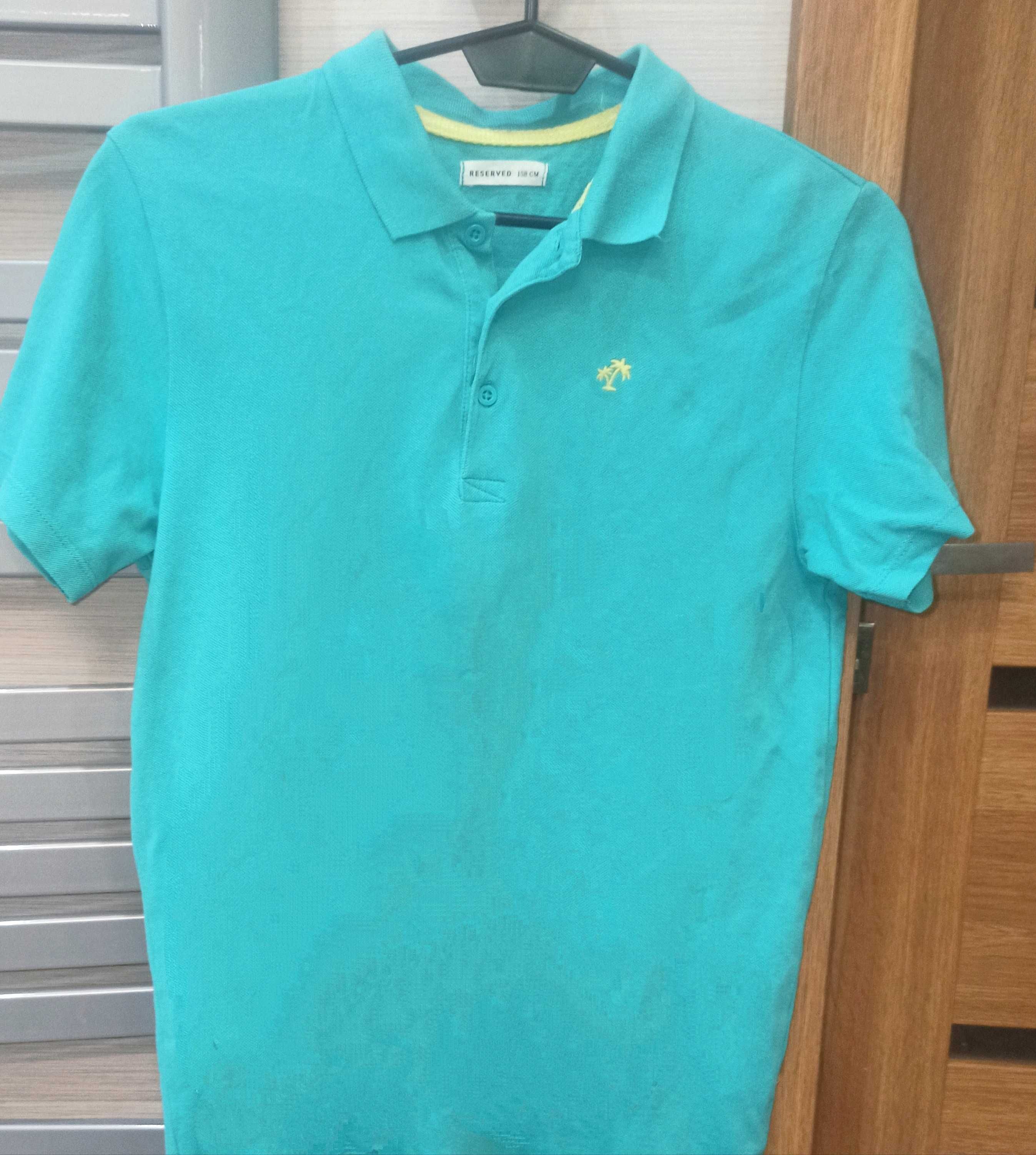 T-shirt, polo rozmiar 152 zestaw 3 sztuki