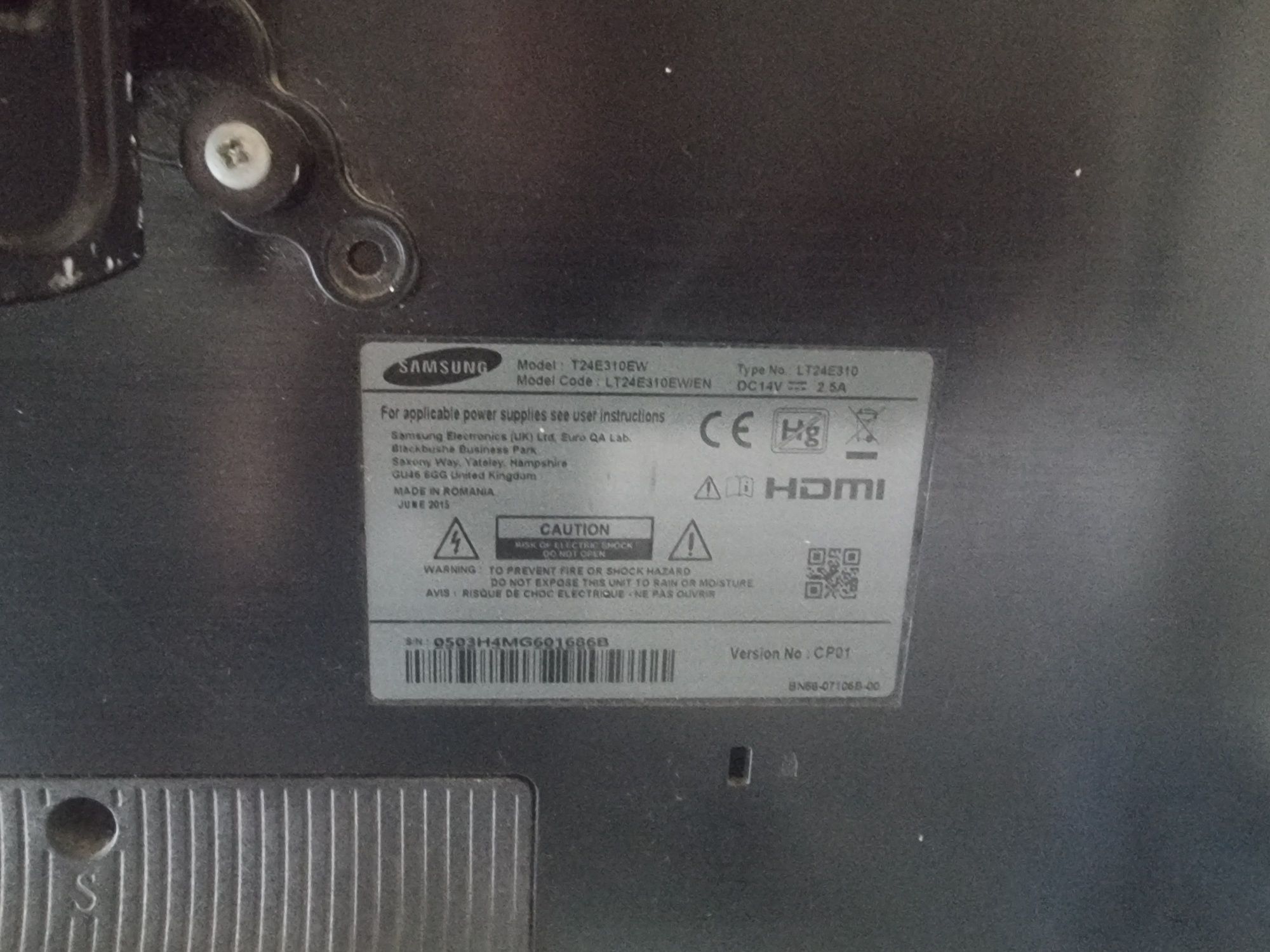 Tv samsung 24 polegadas