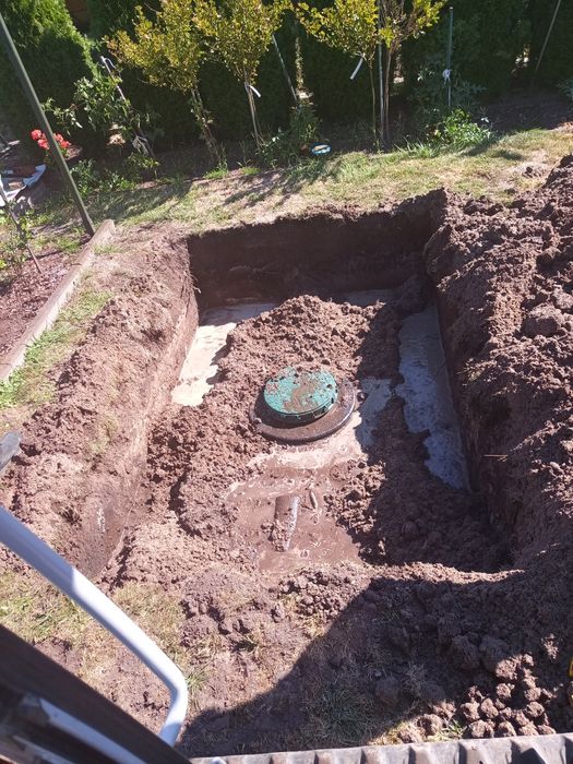 Mały zbiornik szambo oczyszczalnia ekologiczna na działkę Graf Flat  1