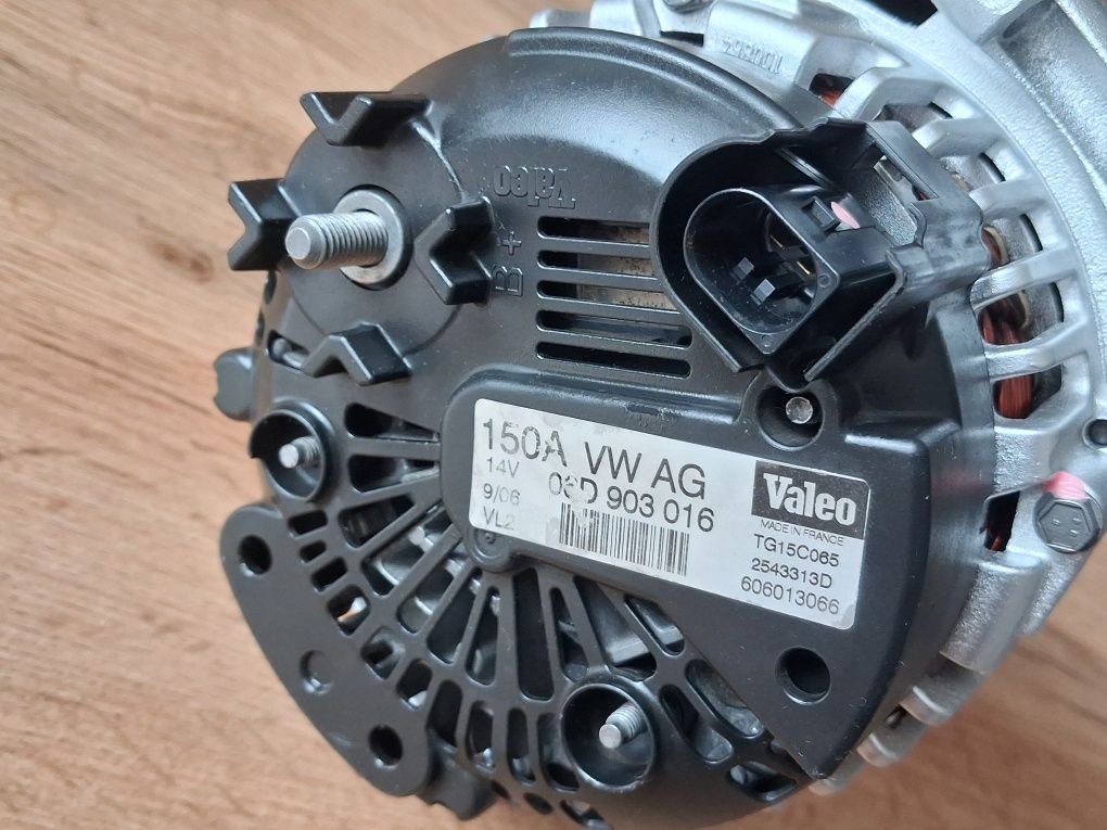 Alternator Valeo 150A Audi a4 B5 B6 B7 TT  1.6 1.8 2.0 TFSI Octavia II