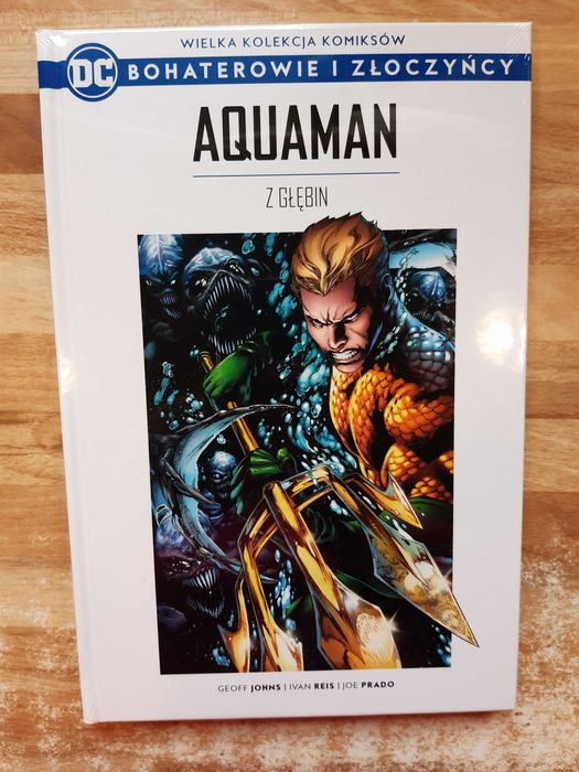 DC Bohaterowie i złoczyńcy - tom 8 - Aquaman Z głębin - folia