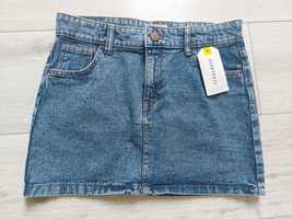 Terranova spódnica jeansowa mini nowa 164