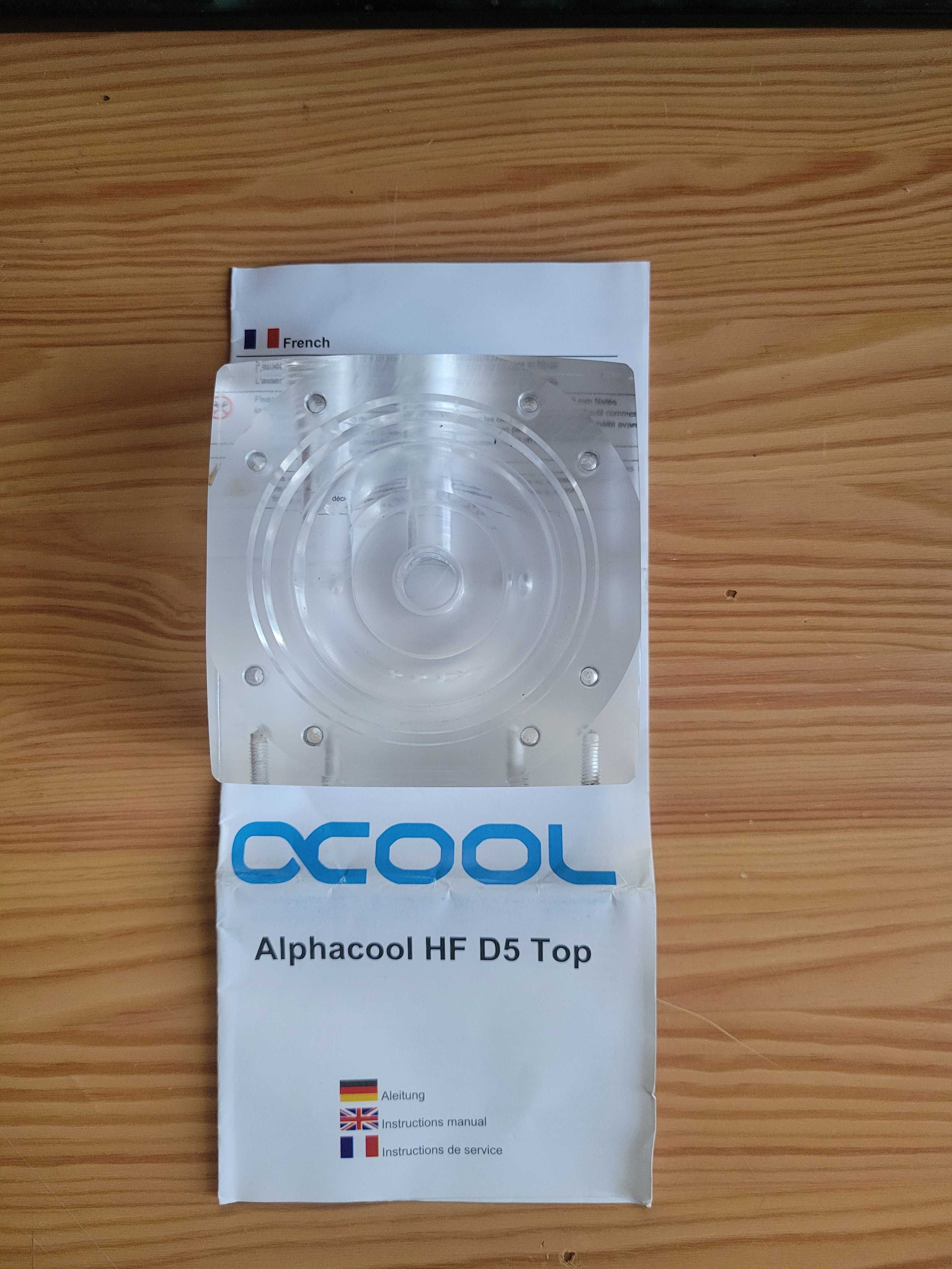 Alphacool HF D5 Top - Plexi + Alphacool VPP655 - Single Edition