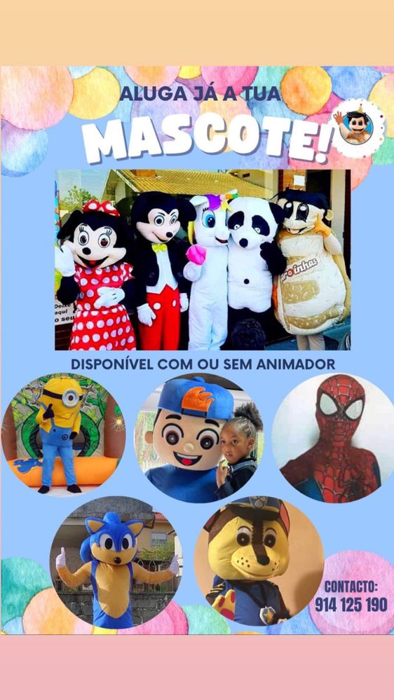 Super mascotes animadas