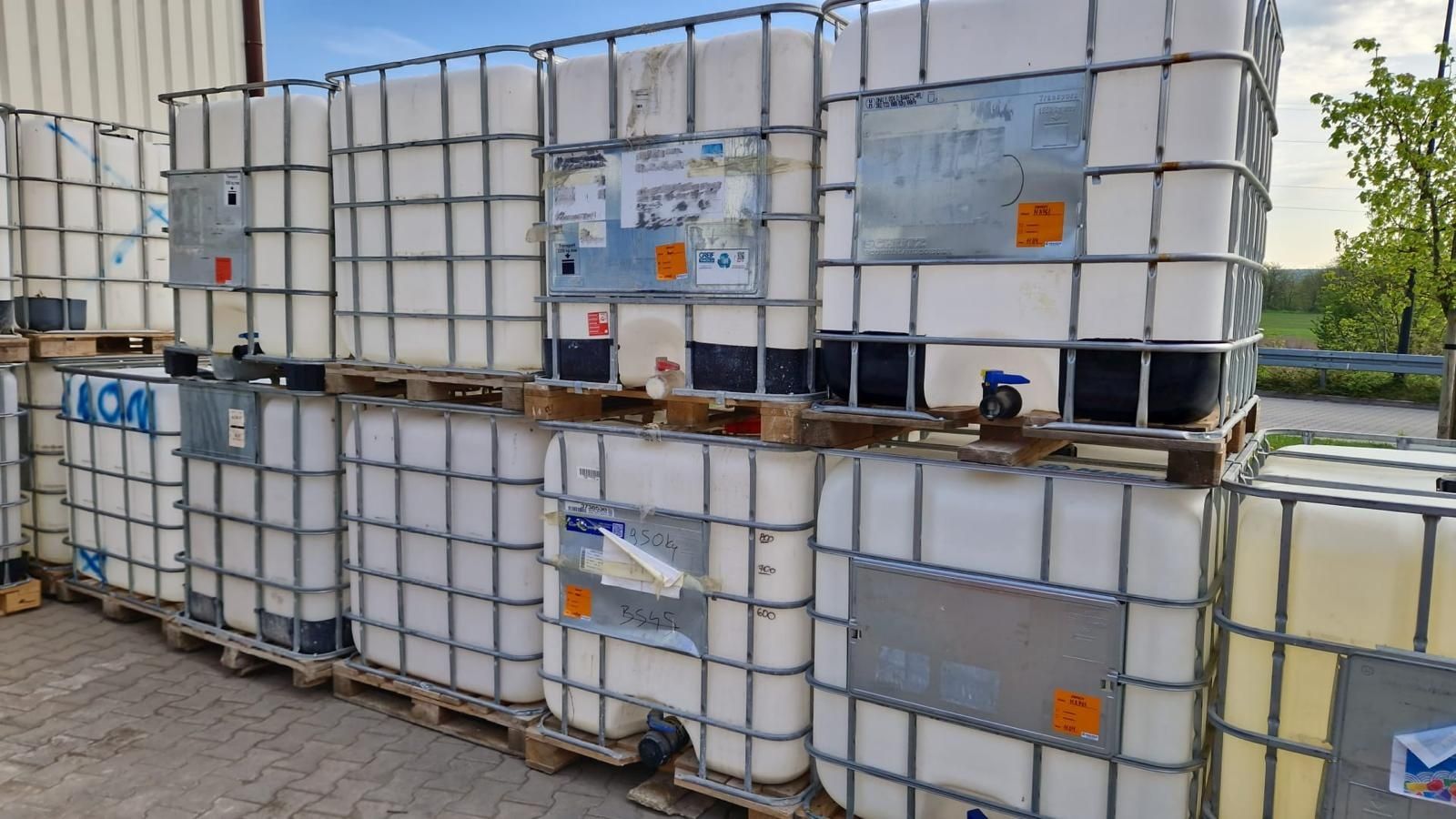 Zbiorniki 1000l Mauzer# Zbiornik na deszczówkę# transport Śląsk