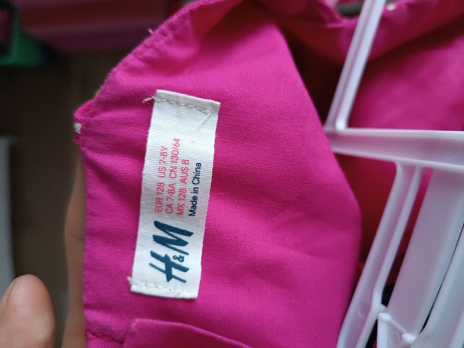 Sukienka dla dziewczynki 128