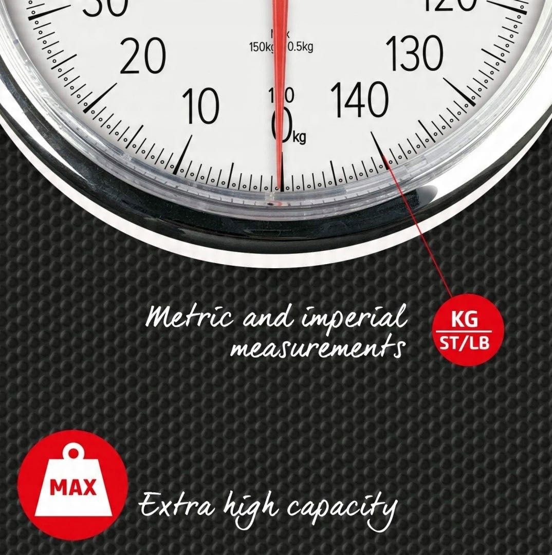 Waga łazienkowa SALTER analogowa antypoślizgowa mechaniczna do 150kg