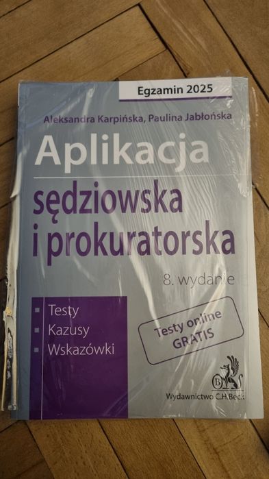 Aplikacja sędziowska i prokuratorska. Egzamin 2025