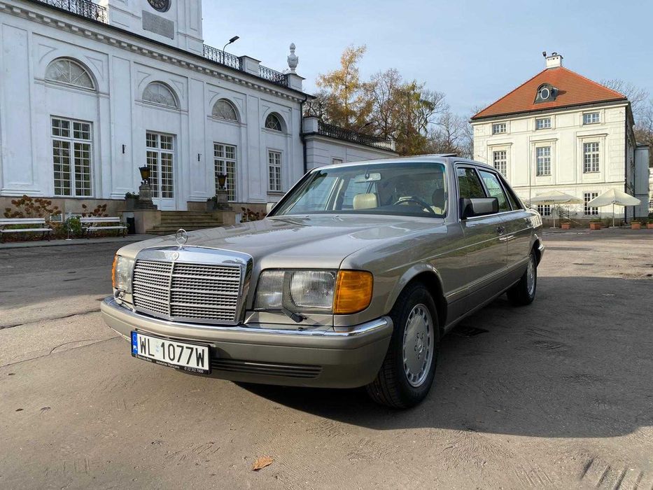 Mercedes W126 560SEL do ślubu