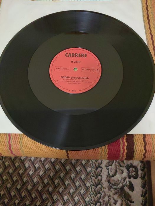 P.Lion-Dream, 12"Maxi singiel winylowy Italo disco