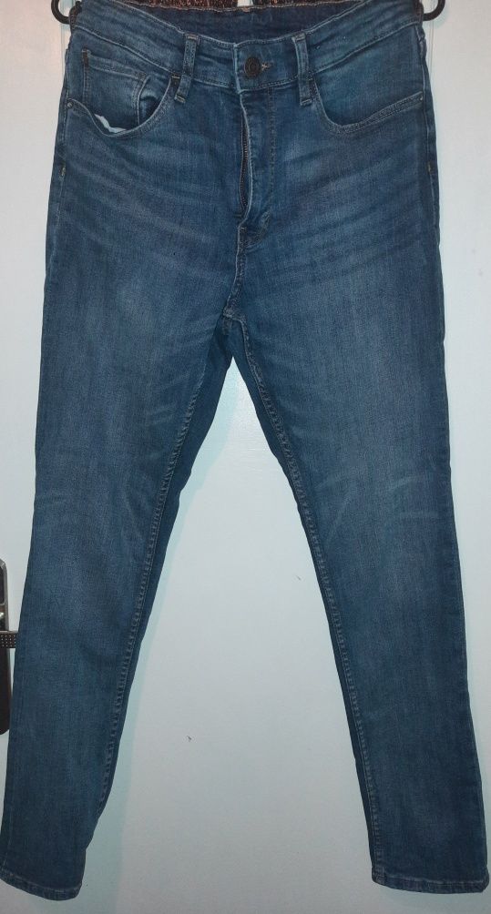 Jeansy H&M, 170cm S,  stan idealny