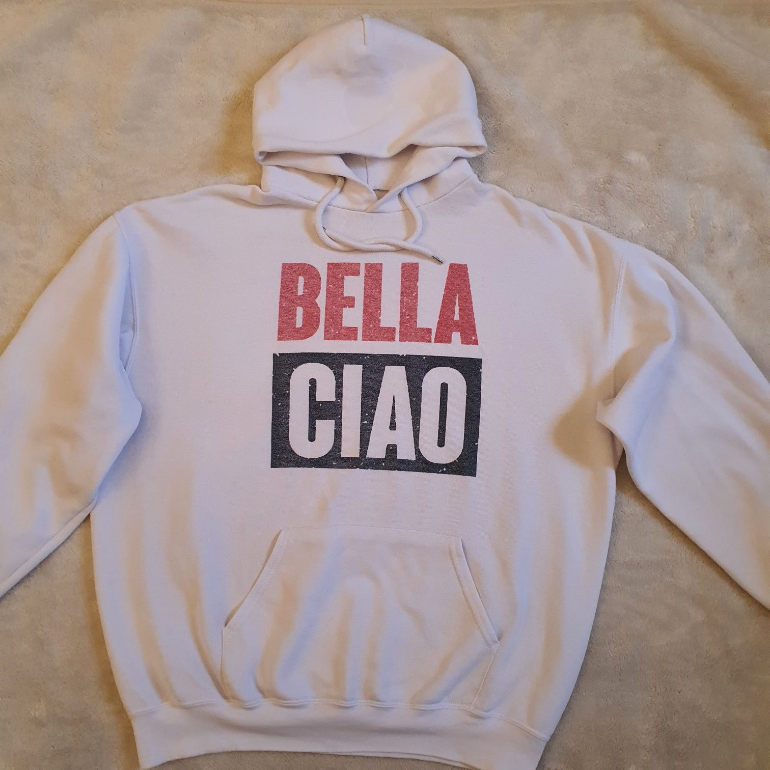 Bluza z kapturem Bella Ciao La Casa de Papel dom z papieru