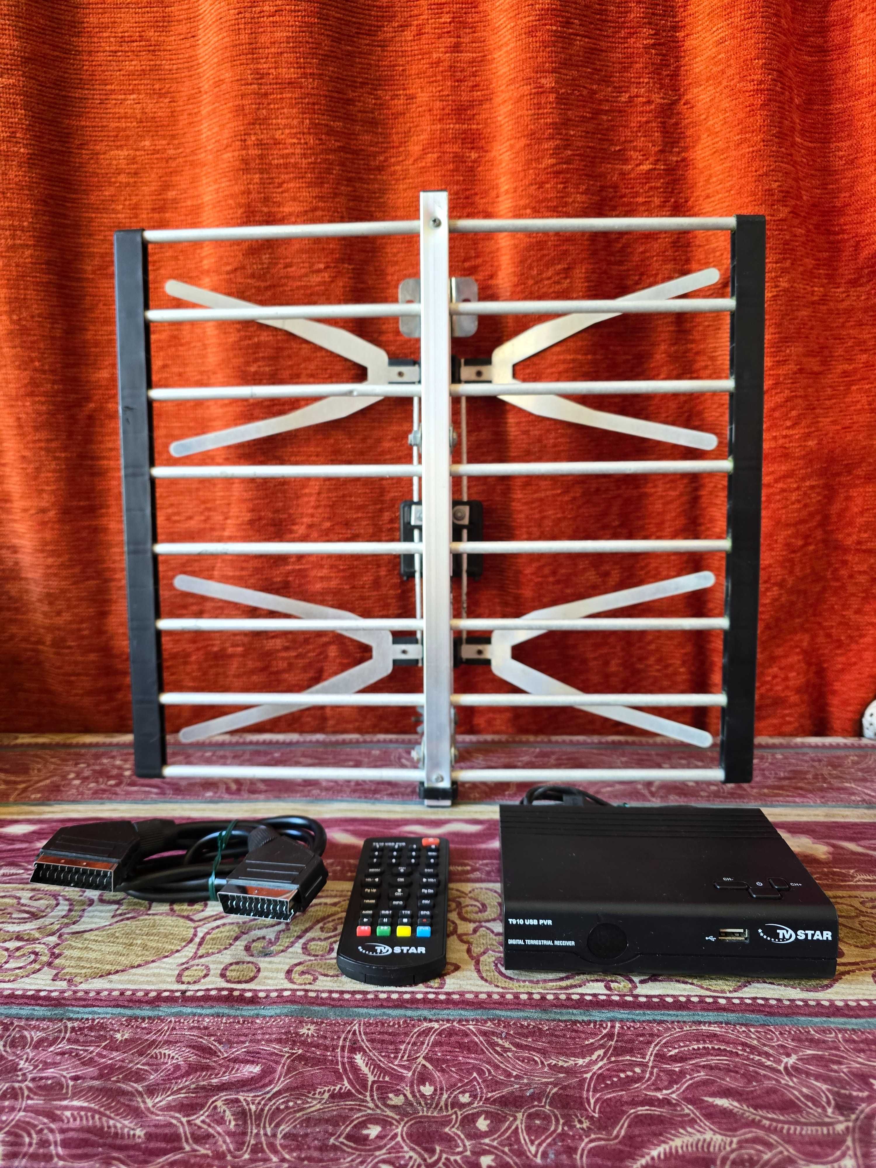 Aparelho Tdt Com Antena Digital