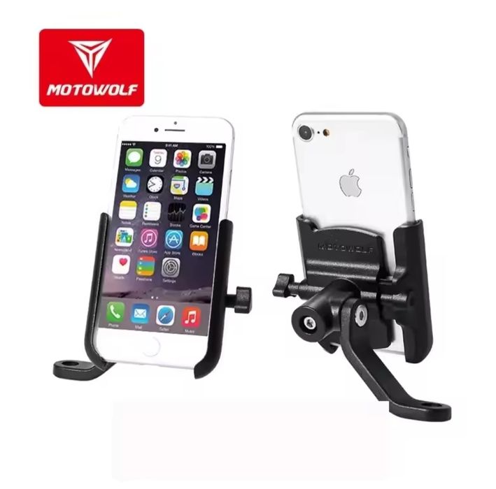 Тримач телефона під дзеркало для мотоцикла