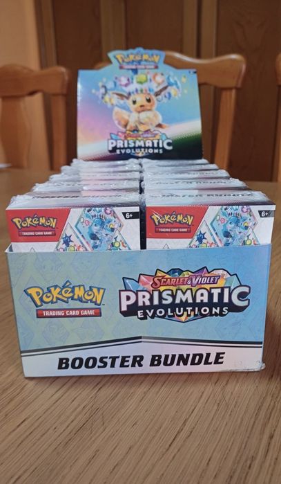 Pokemon Prismatic Evolutions Booster Bundle