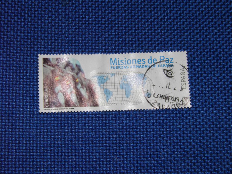 Fuerzas Armadas en Misiones de Paz 4 de Julio de 2007 EDIFIL 4343