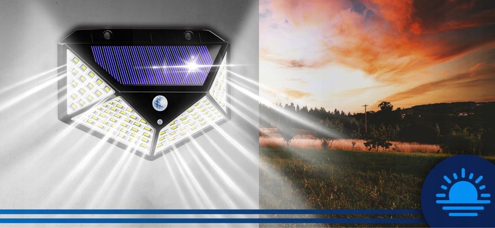 Lampa uliczna 120 W zasilanie solarne hit !!