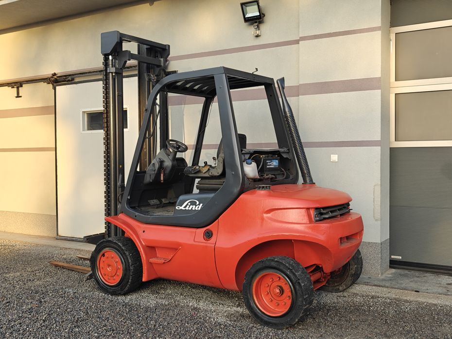 Wózek widłowy Linde H45D-04 4.5T Diesel Perkins Podnosi 4m
