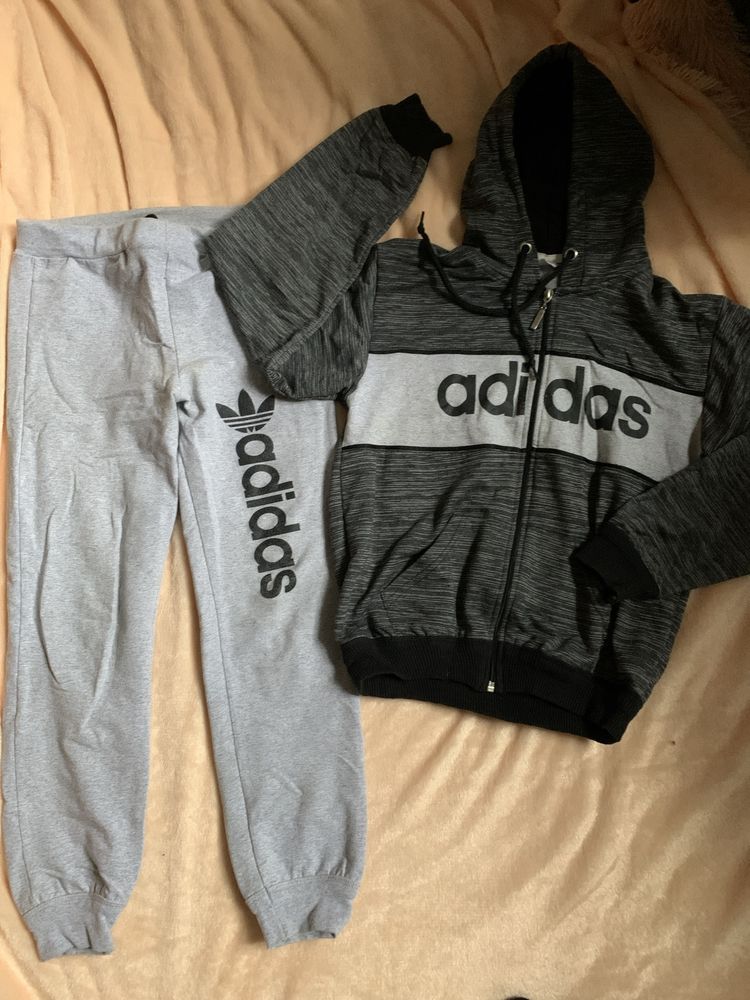 спортивний костюм, adidas, зіпка, котоновий, олімпійка