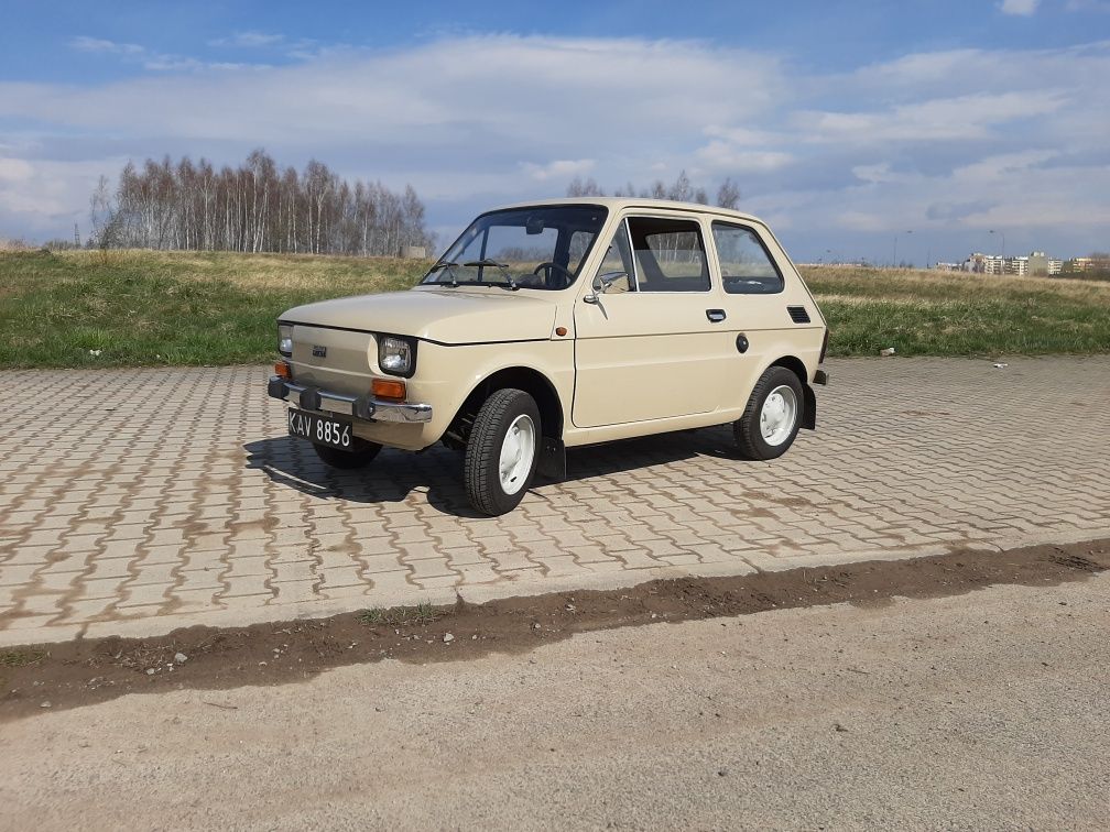 Fiat 126p...st 78r 28tys km czarne blachy