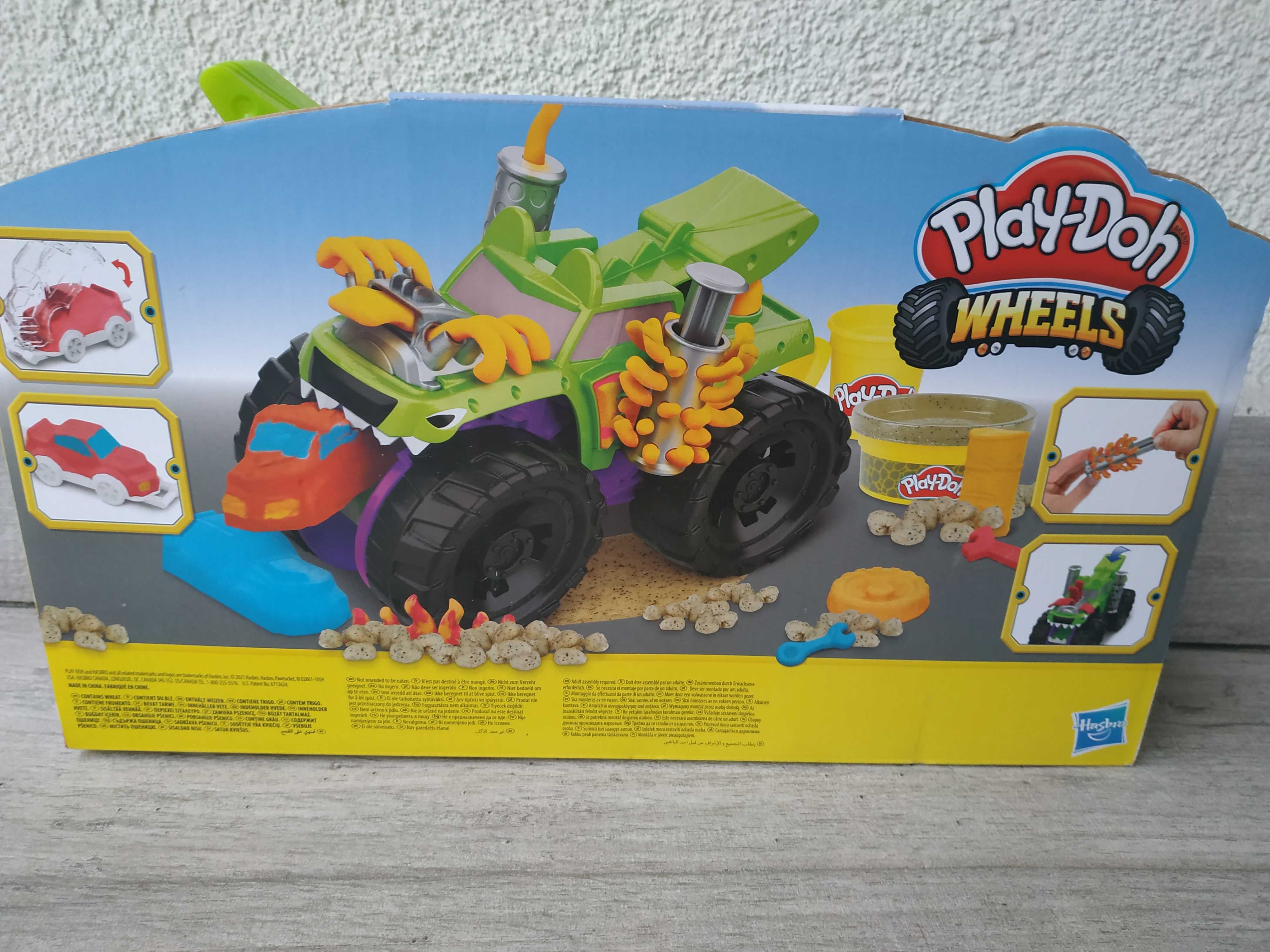 Ciastolina Play Doh Wheels Monster Truck zestaw Hasbro NOWY W-wa F1322