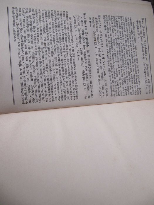 3.	GOETHES WERKE IN SECHS BÄNDEN. Dritter Band. Leipzig 1910.