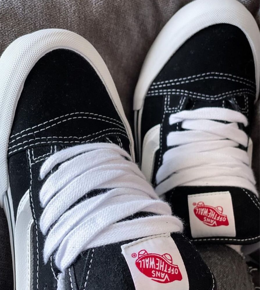 Vans KNU skool black, ванси жіночі та чоловічі
