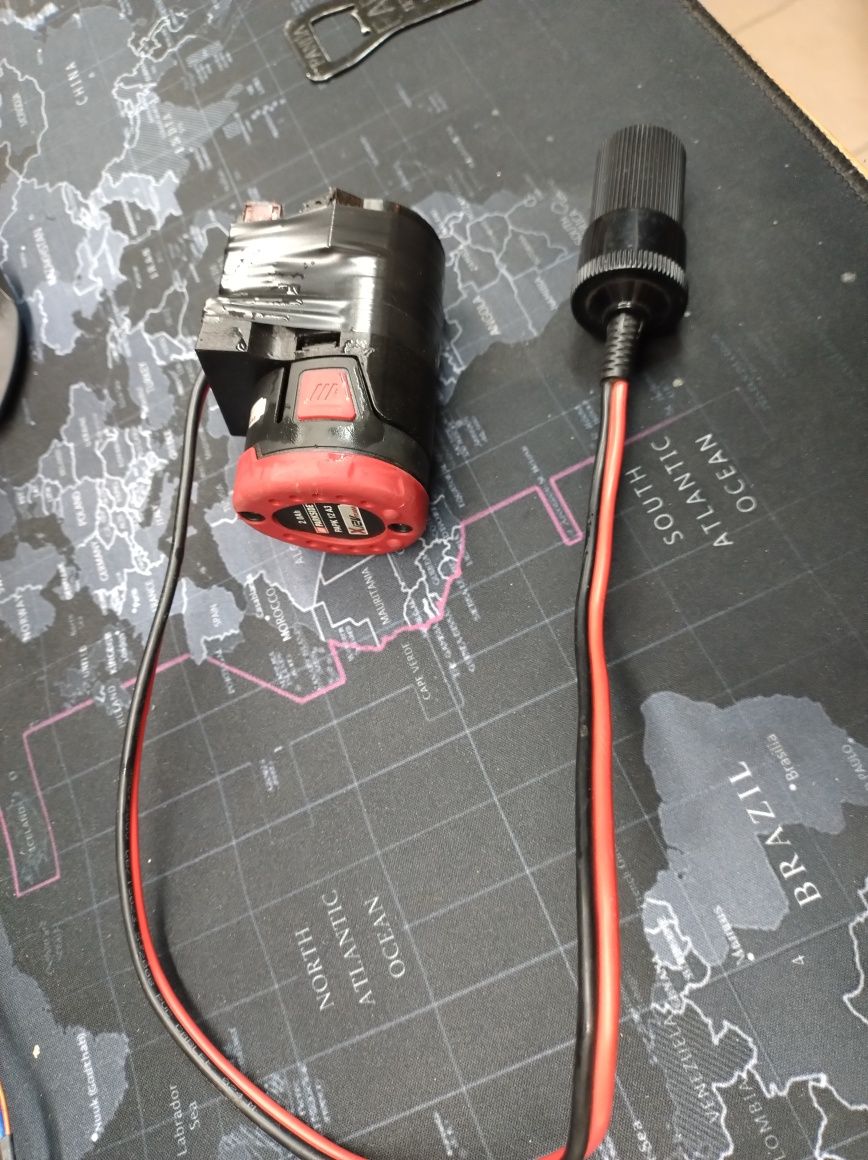 Adapter do baterii akumulatora Parkside 12V X12V TEAM