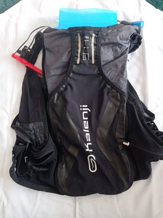 Mochila de desporto kalenji.