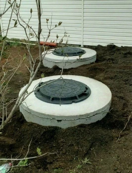 Каналізація септик з бетонних кілець доставка копка 12/14/19 м3