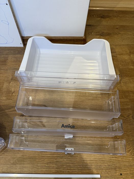 Szuflada szyba front do lodowek Amica BK34051 BK34058.8 STUDIO