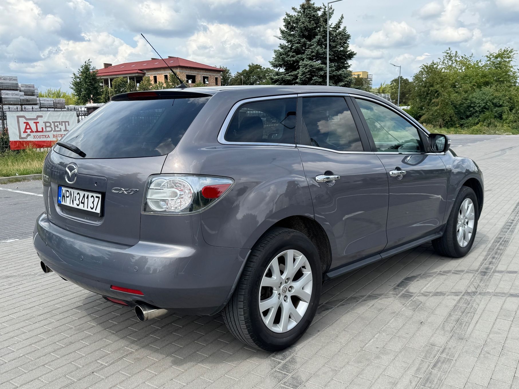 Mazda CX-7 2,3 ben 260 km 165 tys km Nowy Silnik! gwarancja rok ! W oryginale