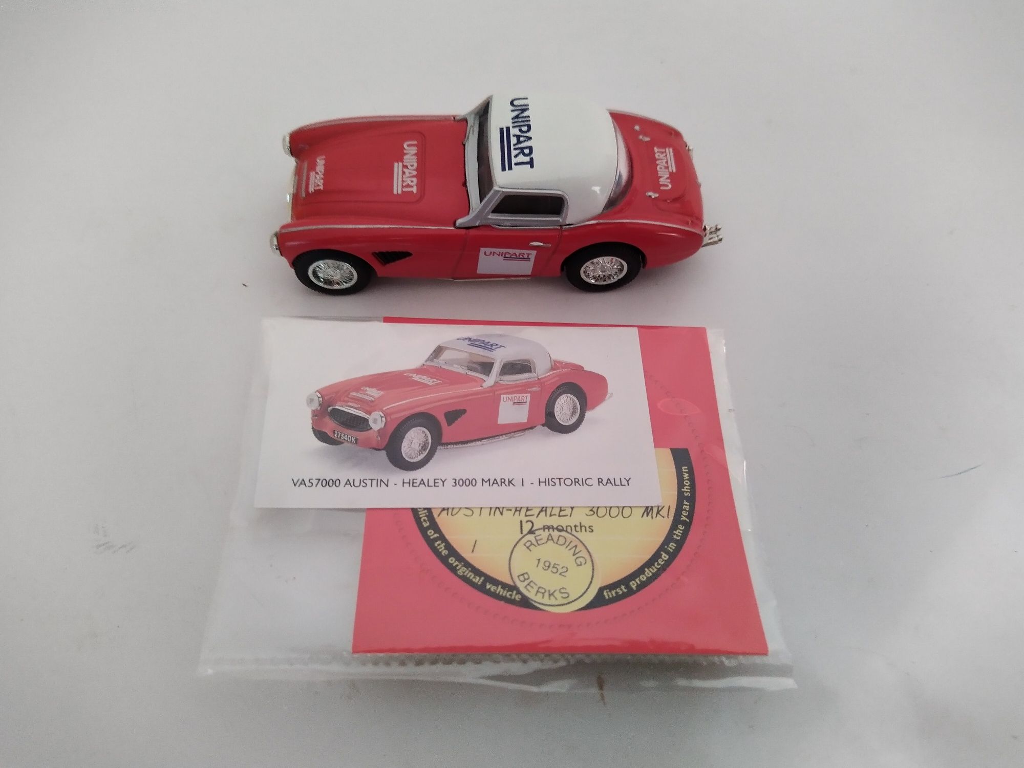 Austin Healey 3000 Mark 1 Skala 1:43 Vanguards Lledo