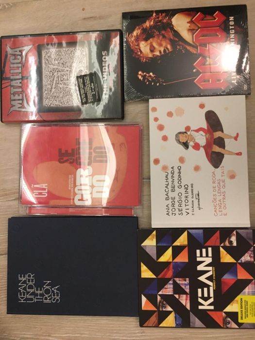 CD, DVD e Livros musicais