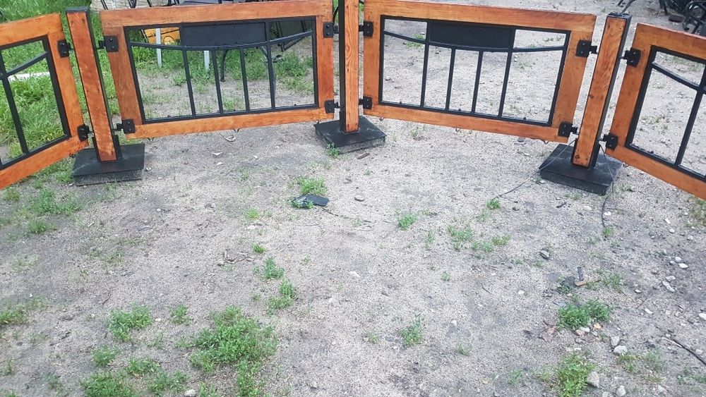 Ogródek piwny plotki i słupki