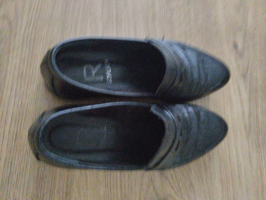 Buty skórzane Ryłko roz.37